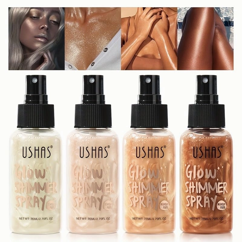 Liquid Highlighter & Illuminating Foundation - Long-Lasting, Waterproof, Oil-Proof with Shimmer (02#, 2.7 fl.oz)