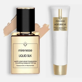 Liquid Silk Matte Foundation   Power Lift Treatment Cream 2pce Kit SPF25