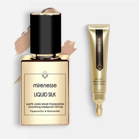 Liquid Silk Matte Foundation   Rich Girl Glow 2pce Kit SPF25