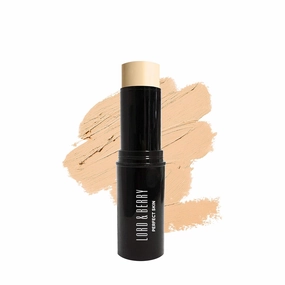 Lord & Berry PERFECT SKIN Smooth Creamy Natural Look Foundation Stick, Soft Matte Finish with Oak Stem Cells, Olive Oil, Argon Oil, Hyaluronic Acid and Vitamin E