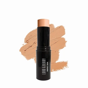 Lord & Berry PERFECT SKIN Smooth Creamy Natural Look Foundation Stick, Soft Matte Finish with Oak Stem Cells, Olive Oil, Argon Oil, Hyaluronic Acid and Vitamin E