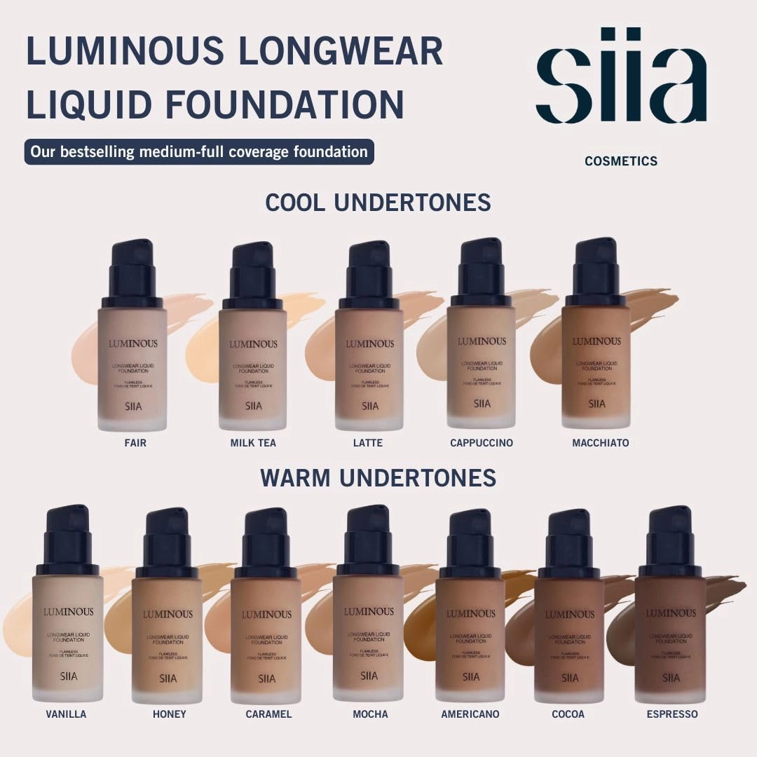 Luminous Longwear Liquid Foundation in W105 Americano