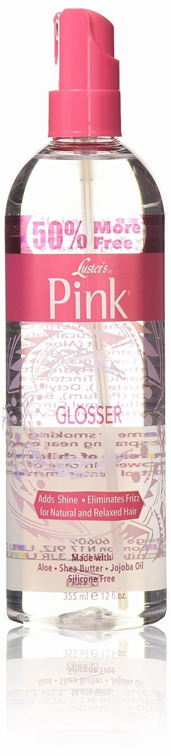 Luster's Pink Glosser with Shea Butter Bonus, 12 Fl Oz