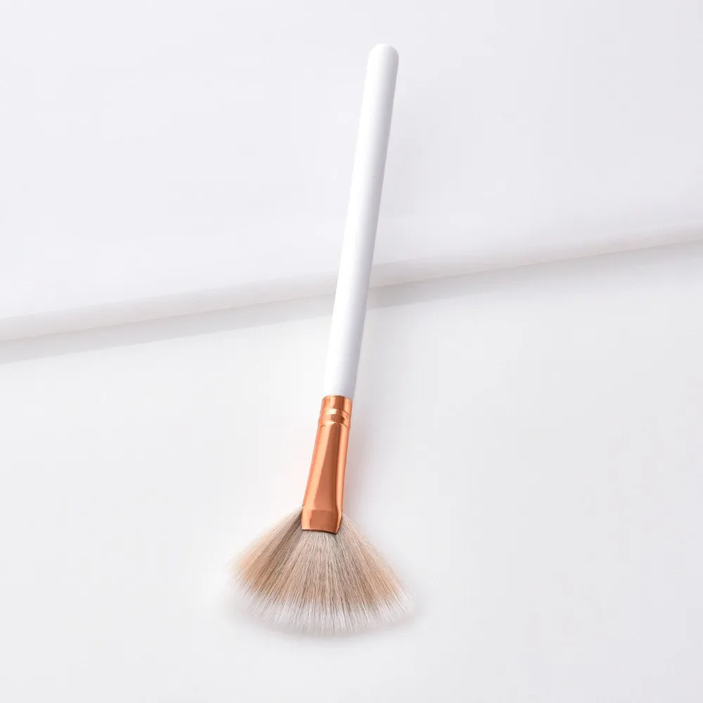 Makeup Foundation Tool Powder Set Brush Lip Eyeliner Brushes Eyeshadow Brush Highlight Brush Fan