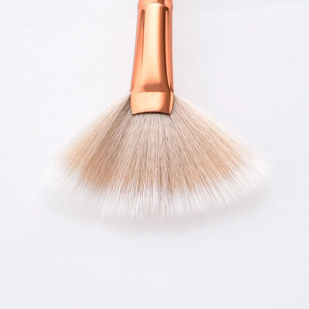 Makeup Foundation Tool Powder Set Brush Lip Eyeliner Brushes Eyeshadow Brush Highlight Brush Fan