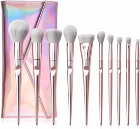 Makeup Brush 10 Pcs Eye Makeup Brushes Set Powder Eye Shadow Eyebrow Brushes Facial Makeup Cosmetic Brush Tools Cosmetic Products