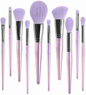 Makeup Brush Profession Makeup Brushes Set 10 PCS Cosmestic Foundation Powder Blush Fiber Beauty Pens Make Up Tool