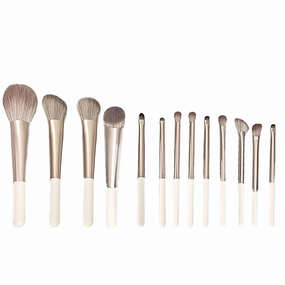 Makeup Brush Set 13pcs Holiday Makeup Brushes，Premium Synthetic Professional Make up Brush Kit Foundation Powder Blush Eyeshadow Eyebrow Contour Concealer Makeup Brushes Set 48-1