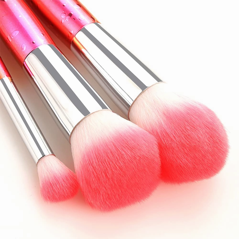 Makeup Brushes 7pcs Makeup Brush Set, Premium Synthetic Kabuki Make Up Brush Kit Foundation Powder Eyeshadow Professional Cosmetic Tools 44-2