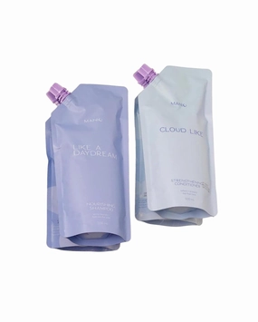 Manic Beauty Like A Daydream Nourishing Shampoo and Cloud Like Strengthening Conditioner 500ml Refill Pack (Like A Daydream Nourishing Shampoo & Cloud Like Strenghtening Conditioner, 16.9, Fl Oz)