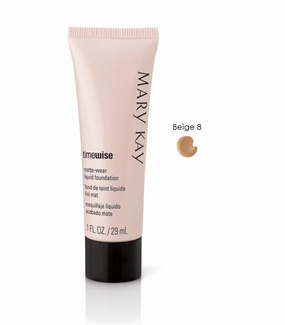 Mary Kay TimeWise Matte Liquid Foundation for Combination/Oily Skin (Beige 8)