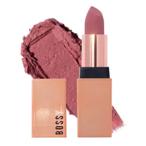 Matte, Long Lasting, Hydrating Vegan Lipstick with Vitamin E and Watermelon Seed Oil (Experienced- Light Pink/Purple Color)