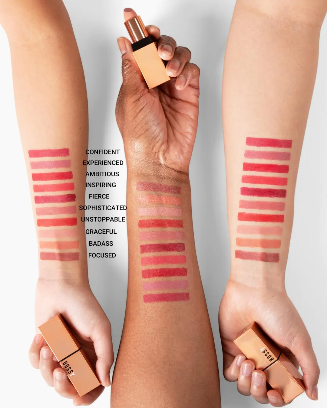 Matte, Long Lasting, Hydrating Vegan Lipstick with Vitamin E and Watermelon Seed Oil (Experienced- Light Pink/Purple Color)