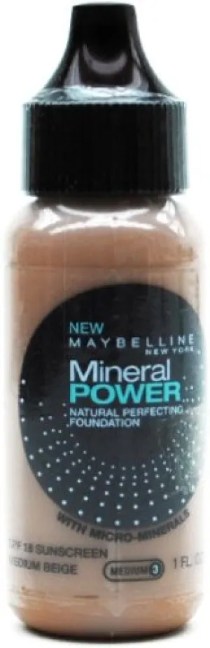 Maybelline Mineral Power Liquid Foundation Medium Beige