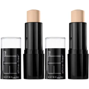 Maybelline New York Fit Me Shine-free   Balance Stick Foundation Makeup, Classic Ivory, 2 Count