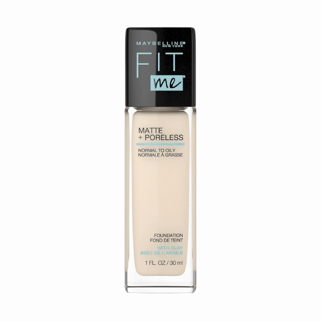 Maybelline Fit Me Matte   Poreless Foundation Normal Oily 110 Porcelain