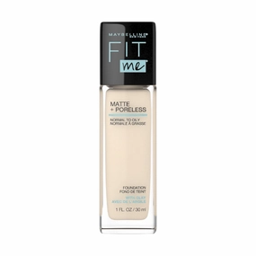 Maybelline Fit Me Matte   Poreless Foundation Normal Oily 110 Porcelain