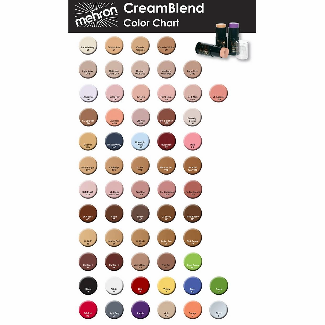 MEHRON CreamBlend Stick