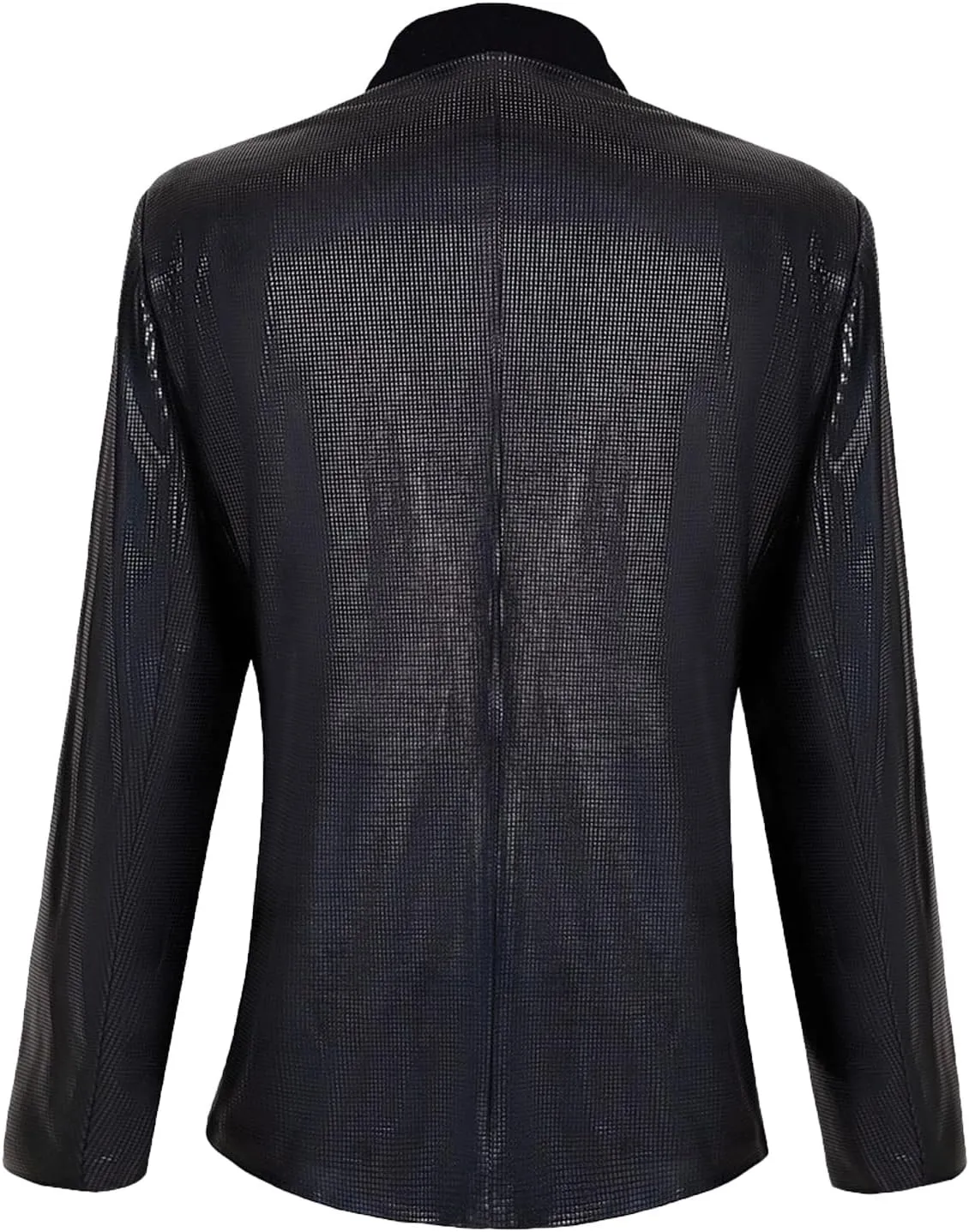 Men's 70s Disco Jacket Sequin Blazer Shiny Party Prom Outfit