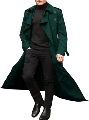 Men's Snap Front Puffer Jacket Sleeve Turn Down Collar Solid Denim Jacket Coat Waterproof Raincoat with Hood
