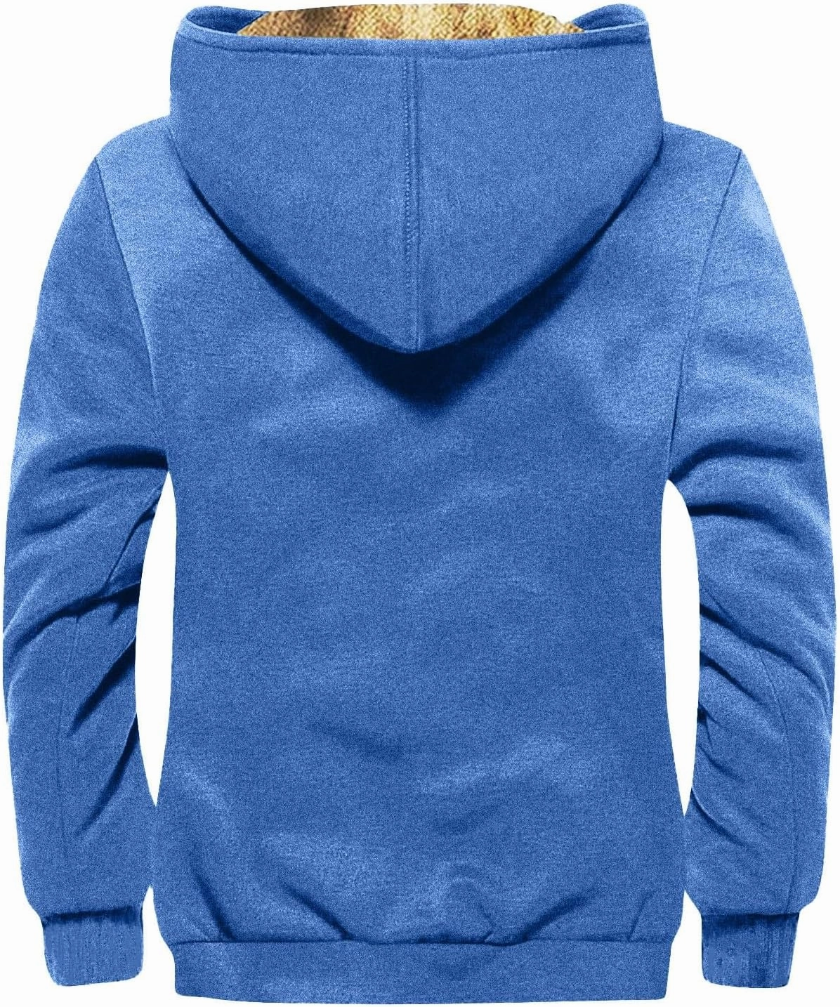 Mens Vintage Fleece Jacket Sherpa Lined Winter Coats Winter Warm Tactical Jackets Windproof Varsity Coat Plus Size