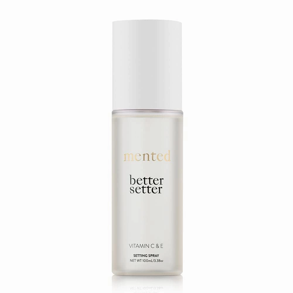 Mented Cosmetics Foundation Stick & Better Setter Setting Spray Bundle - L40 Light Tan with Warm Undertones