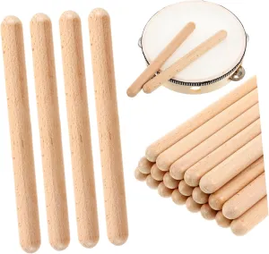 Milisten Rhythm Sticks for Kids Musical Instruments for Kids Early Education Toys Wooden Stick