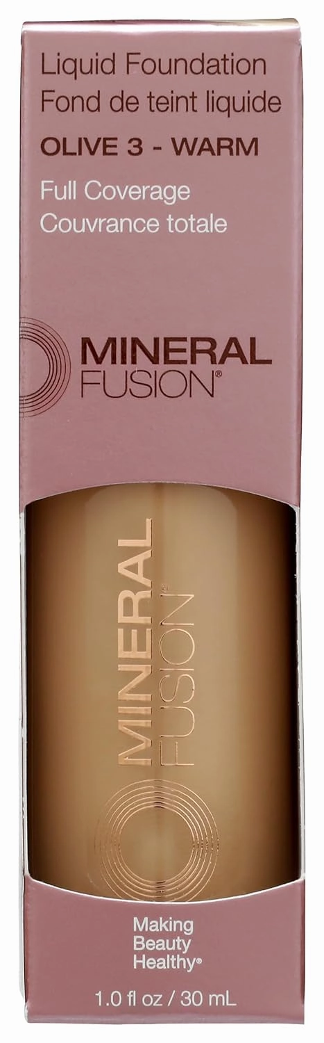 MINERAL FUSION Olive 3 Liquid Foundation, 1 FZ