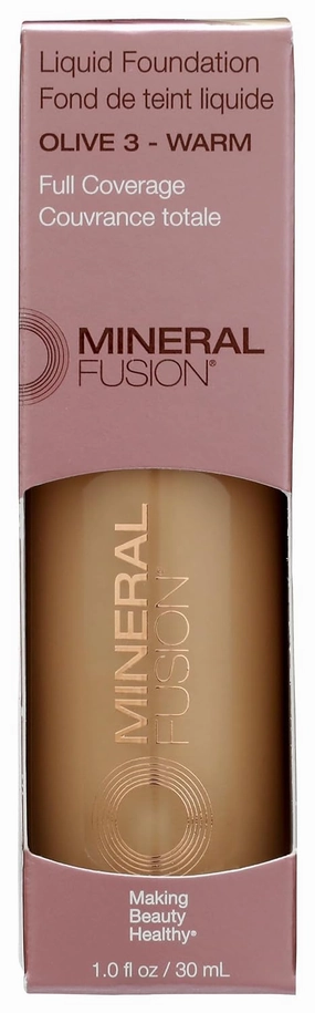 MINERAL FUSION Olive 3 Liquid Foundation, 1 FZ