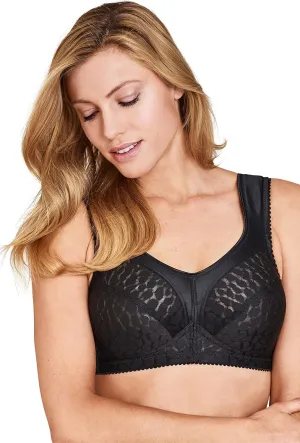 Miss Mary of Sweden Lovely Jacquard Womens Full Coverage Non-Wired Bra