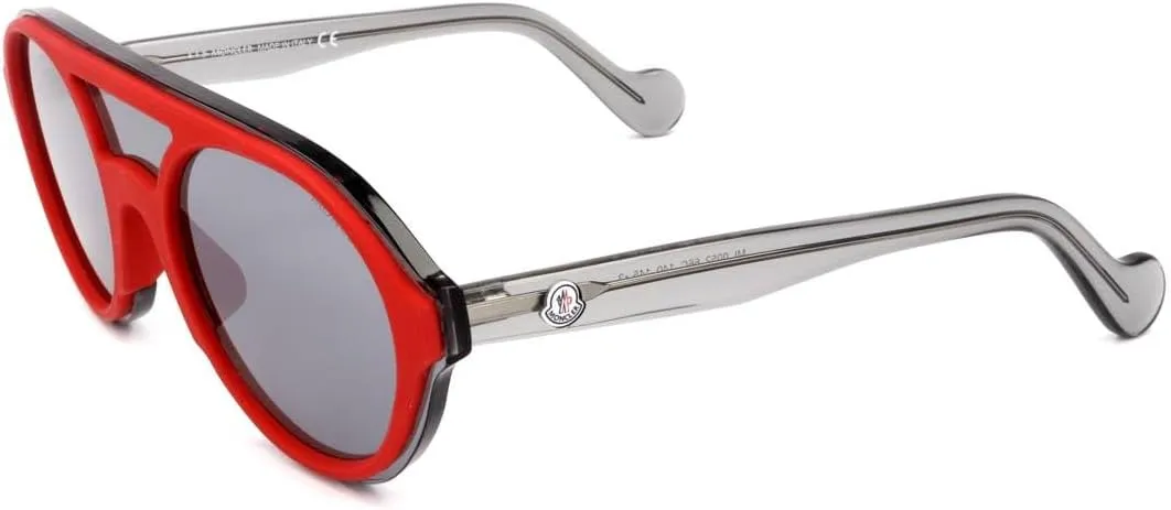 Moncler ML0052 66C SHINY RED 00/00/145 UNISEX Sunglasses