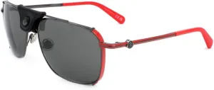 Moncler ML0287 08A SHINY GUNMETAL 59/15/140 MAN Sunglasses