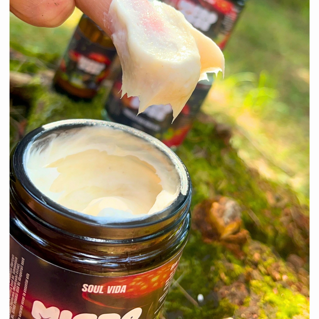 Mushroom - Mushroom Face Cream - With Tremella & Orange For Dewy & Glowy Skin - 120ml x10