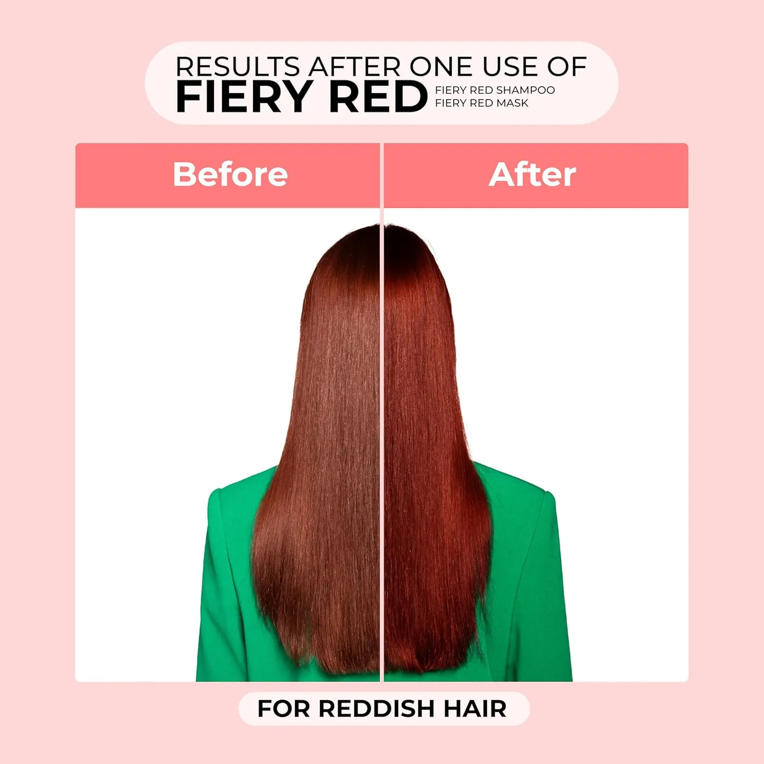 Naissant Deep Red Hair Toning Mask | Color Depositing | Moisturizes & Refreshes & Neutralizes Brassy Tones | Paraben, Ammonia & Sulfate Free | Pro-Vitamin B5, Olive Oil & Honey (Rojo Fuego) 10.1 Fl Oz