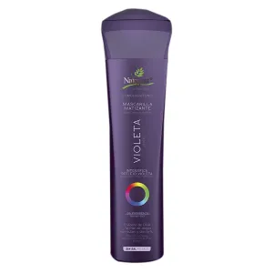 naissant Violet Hair Toning Mask | Color Depositing | Moisturize & Refresh & Neutralize Brassy Tones | Paraben, Ammonia & Sulfate Free | Pro-Vitamin B5, Olive Oil & Honey (Violeta) 10.1 Fl Oz