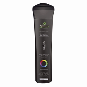 Naissant Cool Black Hair Toning Shampoo | Eliminates Brassiness | Neutralizes Yellow & Orange Tones | Paraben, Ammonia & Sulfate Free | Pro-Vitamin B5, Olive Oil & Honey (Negro) 10.1 Fl