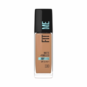 New York Fit Me Matte   Poreless Liquid Foun.dation, 330 Toffee | Matte Foun.dation | Oil Control Foundat.ion | Foundation With SPF, 30 ml