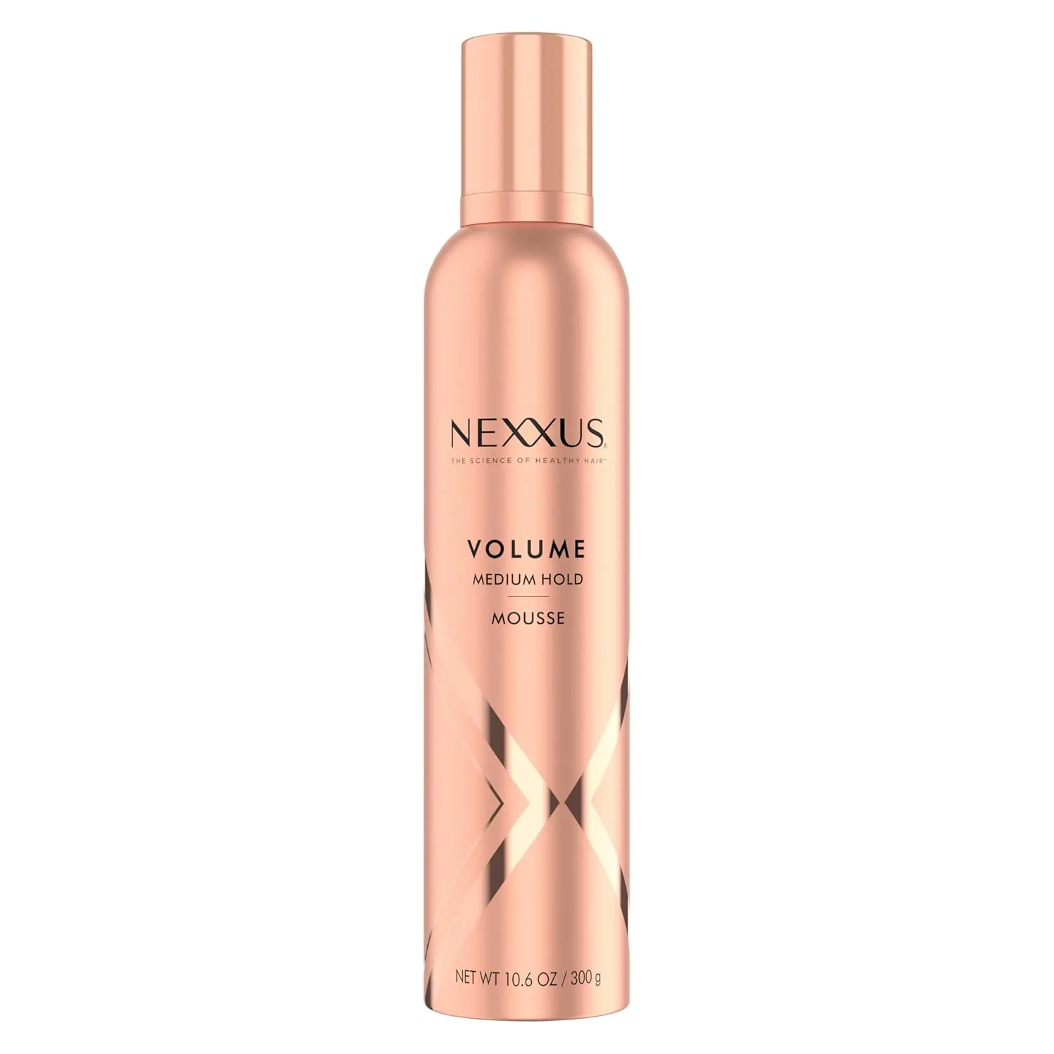 Nexxus Volumizing Foam Hair Mousse, Volume Volumizing Mousse, Hair Styling Mousse, Pink, 10.6 Ounce (Pack of 1)