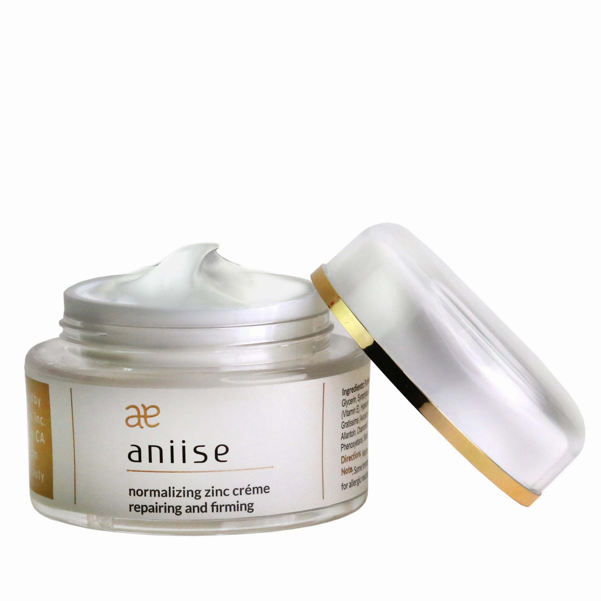 Normalizing Zinc Face Cream Oily and Sensitive Skin