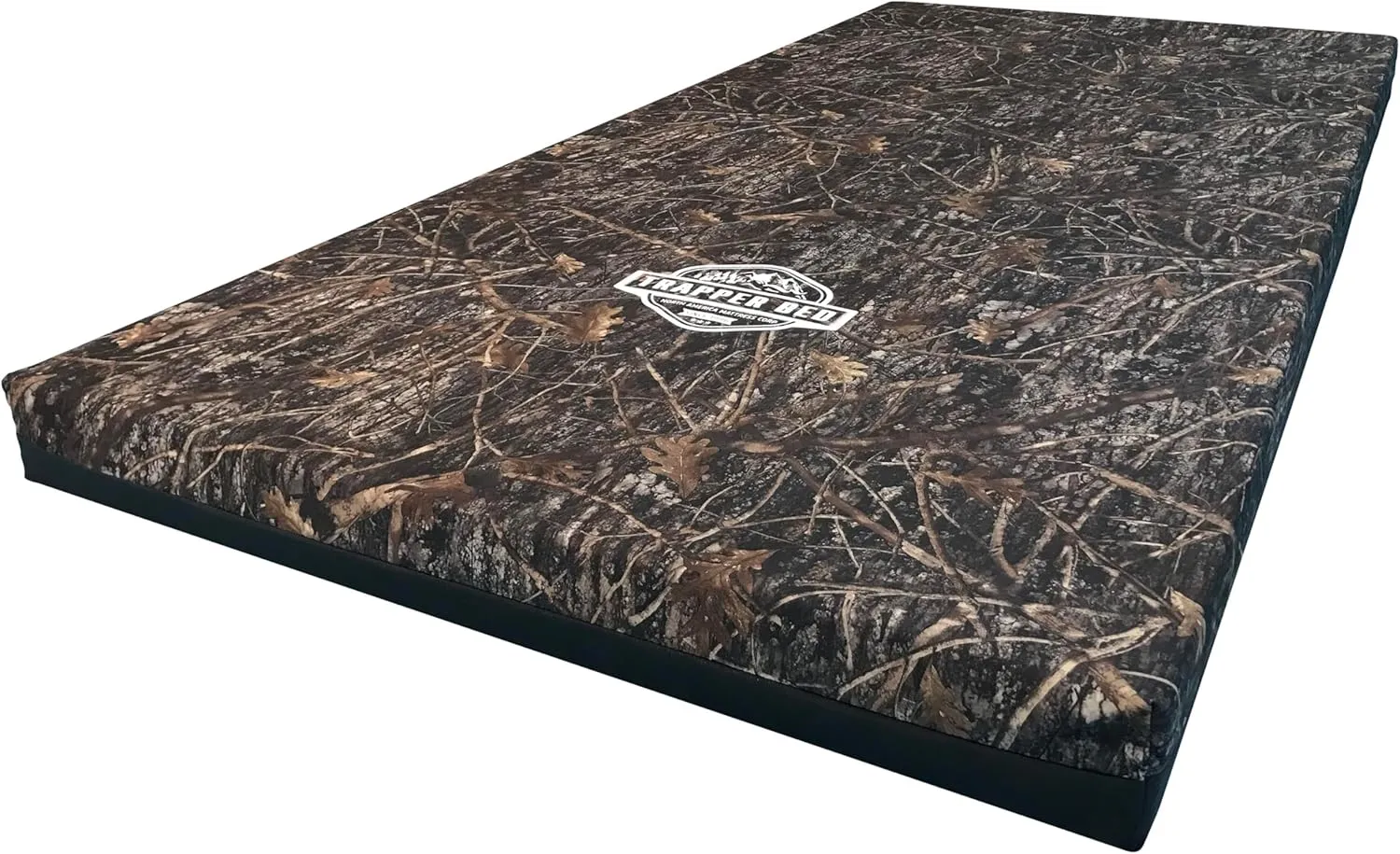 North American Mattress Trapper Bed 4" Luxury Hunter Camping Sleep Pad with Gel Memory Foam and TRUETIMBER Camo Cover