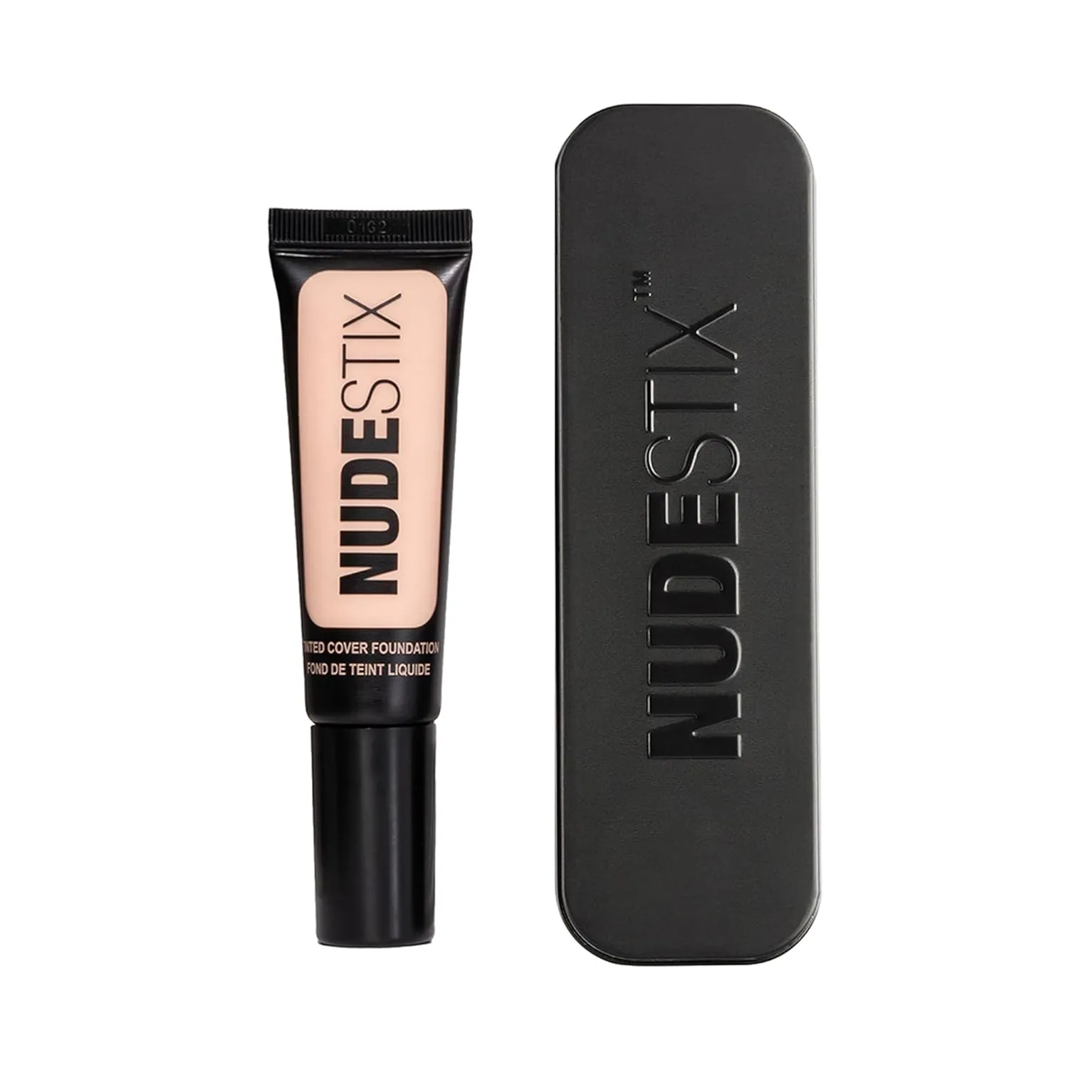 Nudestix Tinted Cover Liquid Foundation, Buildable Coverage for Even Skin Tone, Flawless Natural Lightweight Makeup Finish, 0.84 fl oz (25 ml)