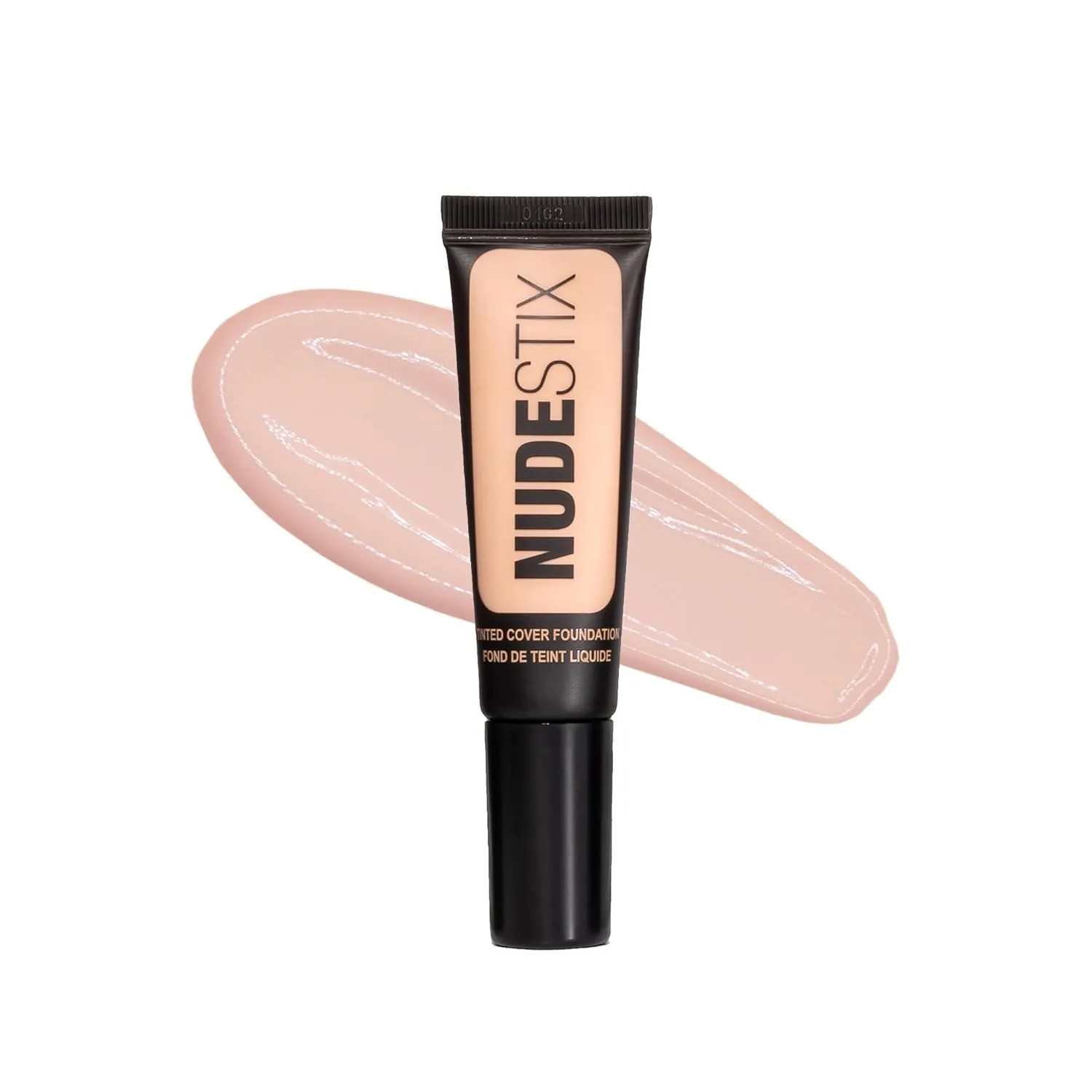 Nudestix Tinted Cover Liquid Foundation, Buildable Coverage for Even Skin Tone, Flawless Natural Lightweight Makeup Finish, 0.84 fl oz (25 ml)