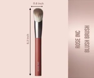 Number 2 Angled Blush Brush - Vegan & Sustainable Makeup Brush for Precise Application