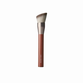 Number 3 Foundation Brush - Angled Vegan Brush for Seamless Blending and Natural Finish