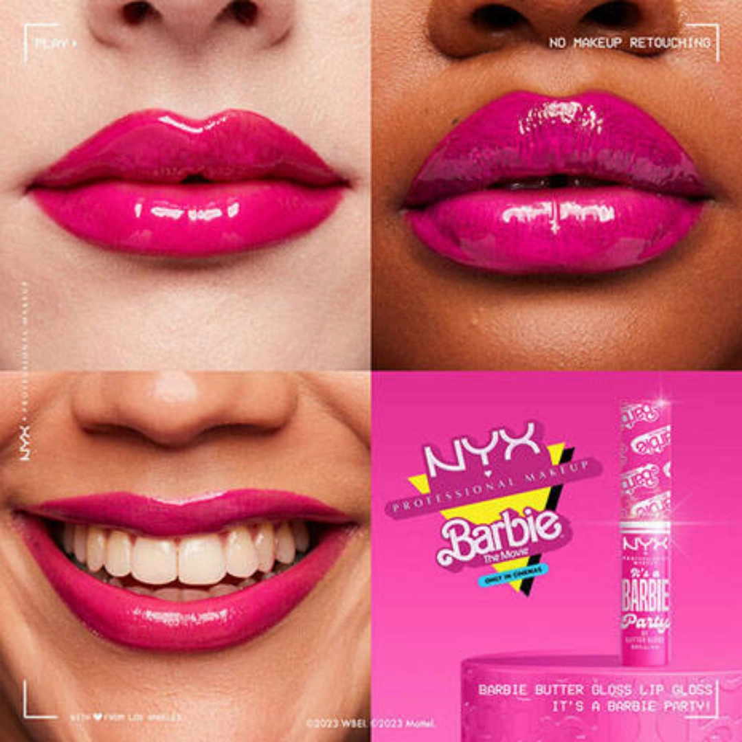 NYX Barbie Butter Lip Gloss 01 It's a Barbie Party