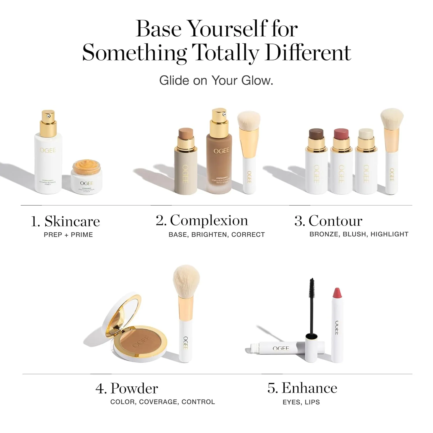 Ogee Complexion Perfecting Liquid Foundation - Lightweight Tinted Moisturizer For Face (Aspen 1.0W - Fair, Warm Undertones) - with Vitamin C & Jojoba Oil - Certified Organic & Made in USA