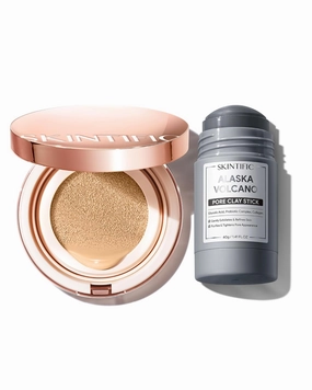Oil-Control Porelsss Cushion Foundation & Deep Pore Cleansing Mark Set