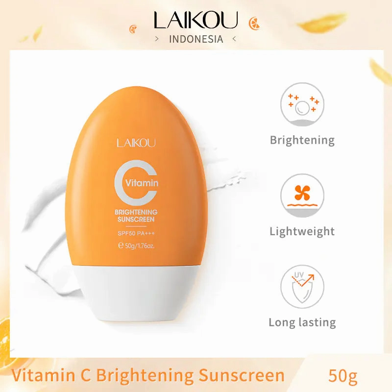 Oil-Free Sunscreen Whitening Cream SPF 50  Moisturizer