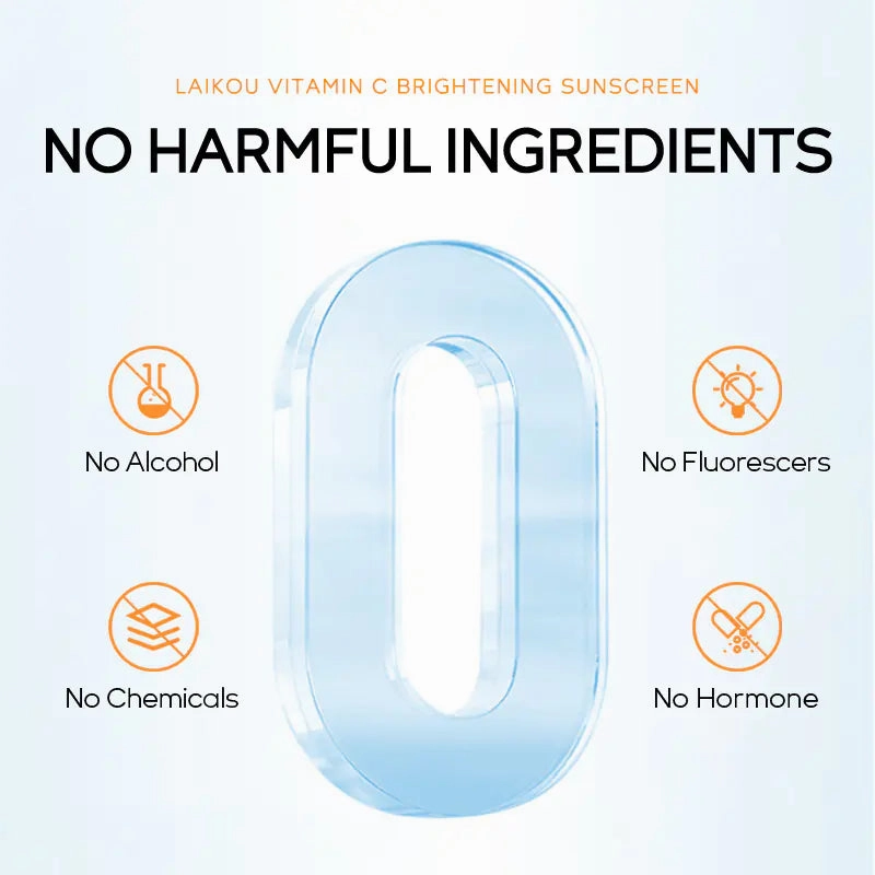 Oil-Free Sunscreen Whitening Cream SPF 50  Moisturizer