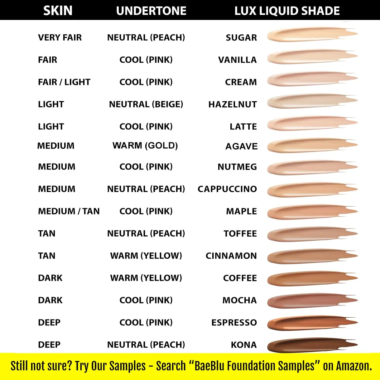 Organic Aloe-Based LUX Liquid Foundation, Natural Vegan Gluten-Free Made in USA, Espresso
